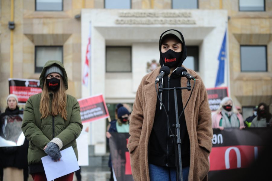 აქცია მარში მშობელი სექსუალური განათლება