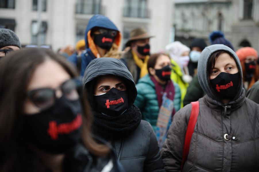 აქცია მარში მშობელი სექსუალური განათლება